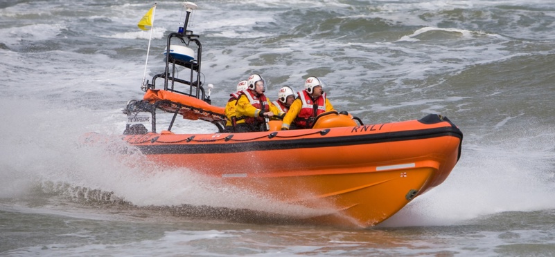 Picture of a lifeboat donated by the Oddfellows