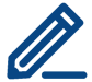 Line drawing of a pencil