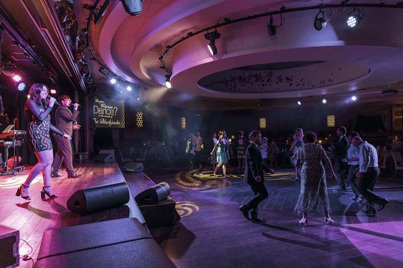 The entertainment suite at Alvaston Hall