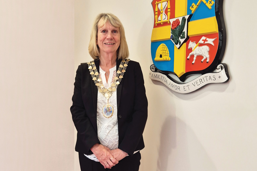 Debbie Jex With Her Grand Master Regalia