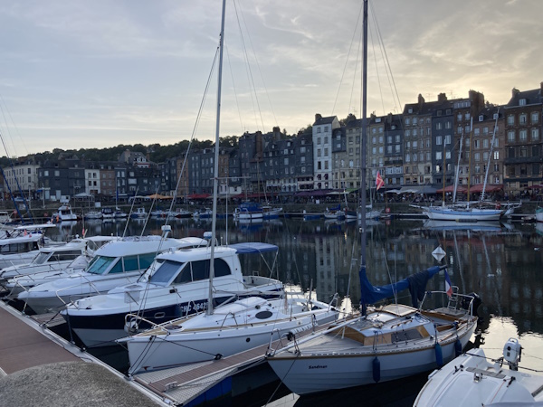 Boats in a harbour