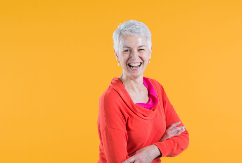 Headshot of a smiling Tina Bayley