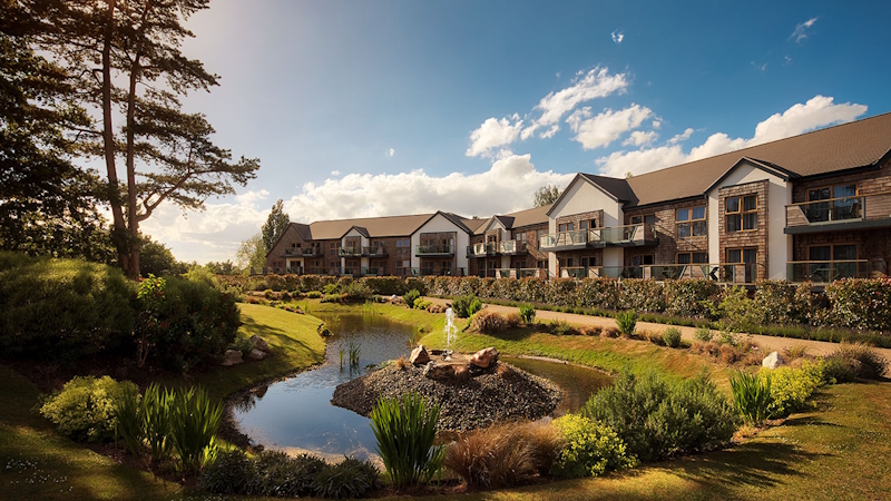 A view of the Fairways rooms at the hotel