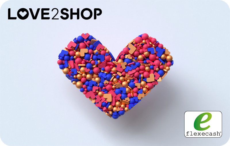 Front Of Love2shop Gift Card Web Version